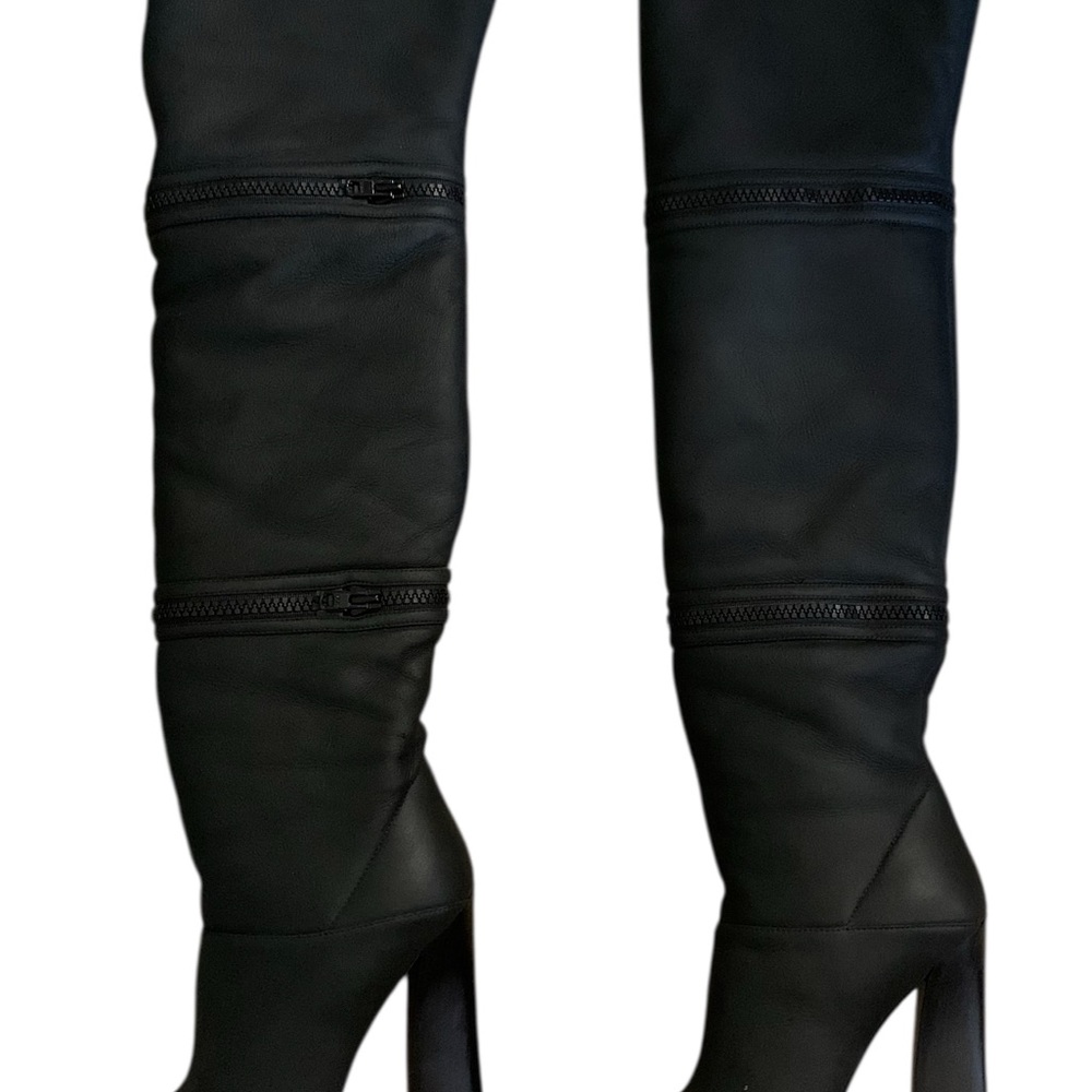 Black Over-the-Knee Boots
